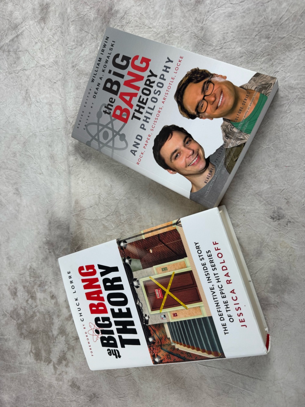 The Big Bang Theory Paperback Book lot.  Big Bang Theory  lot of 2 books